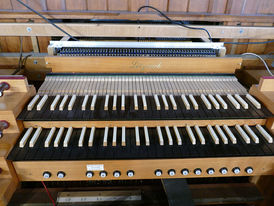 Sanierung der "Lötzerich" Orgel in St. Crescentius (Foto: Karl-Franz Thiede)